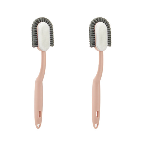 2pcs Cleaning Brush Plastic Brush Shoe 1