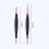 3pcs DualEnd Nail Buffer Stick Set for Precise Cuticle Care and Fine Grinding File 5