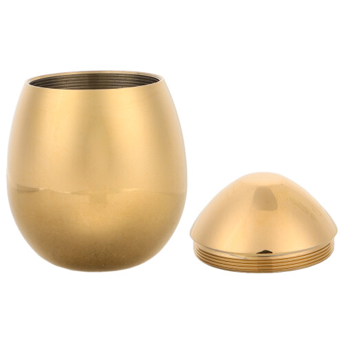 4Pcs Stainless Steel Egg Shaped Urn For Dogs Ashes 2