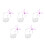 5Sets Detailed Craftsmanship Plastic Figure Holder Stand for Models 8