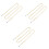3pcs Miss Non-Slip Rope Adjustable 3