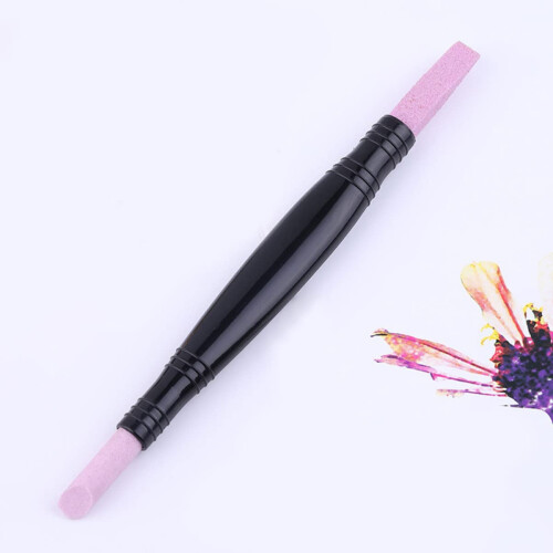 3pcs DualEnd Nail Buffer Stick Set for Precise Cuticle Care and Fine Grinding File 1