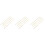 3pcs Miss Non-Slip Rope Adjustable 4