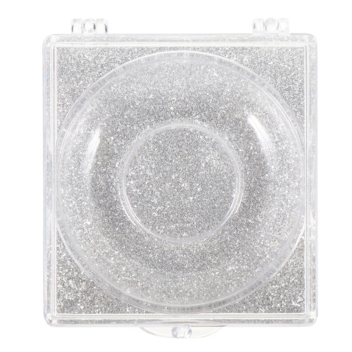 3 Pieces Transparent Eyelash Box Strip Boxes Case Packaging Empty