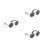 6 Pcs Small Pet Dogs Cat Sunglasses Black 7