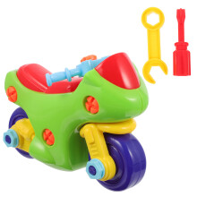 2 Sets Take Apart Motorcycle Toy Colorful Educational Plaything