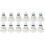 24 Pcs Playing Shuttlecocks White Badminton Outdoor 2