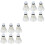 24 Pcs Playing Shuttlecocks White Badminton Outdoor 3