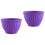 2pcs Purple Measuring Bowl Care 4