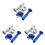 6 Pcs Aluminum Alloy Motorcycle Throttle Handle Grips 4
