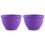 2pcs Purple Measuring Bowl Care 2