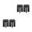4 Pcs CB Radio Mount Mobile Holder Microphone Clip Iron Hook 5