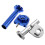 6 Pcs Aluminum Alloy Motorcycle Throttle Handle Grips 2