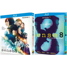 Sense8 Season 1-2: 4-Disc English 1080P BD All Region New Box Set