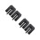 4 Pcs CB Radio Mount Mobile Holder Microphone Clip Iron Hook 8