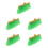 5Pcs Plastic Broom Head Replacement Cleaning Accessory 7