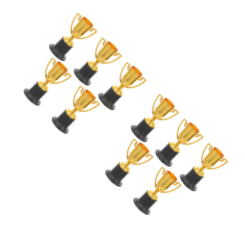 10 Pcs Trophy Decor Kids Cup Plastic Fine Child 2