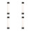 4Pcs Acrylic Magnifying Ruler For Reading Small Print And Measuring 8