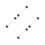 4Pcs Acrylic Magnifying Ruler For Reading Small Print And Measuring 9