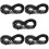 5 Rolls Double Braided Wire Twist Thread To Weave 10