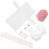 2Sets White Purse Making Kit with Fine Workmanship DIY Sewing Supplies 9