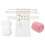 2Sets White Purse Making Kit with Fine Workmanship DIY Sewing Supplies 8