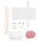 2Sets White Purse Making Kit with Fine Workmanship DIY Sewing Supplies 7