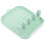 Silicone Chopsticks Rest Sky-Blue 3pcs 6.7x5.5x1.4in 1
