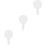 3 Pieces Whiteboard Kids Answer Paddle Handheld Boards For Students 5