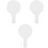 3 Pieces Whiteboard Kids Answer Paddle Handheld Boards For Students 3