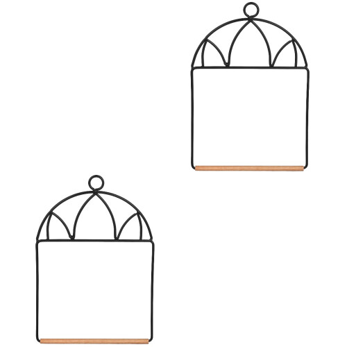 2 Pcs Bird Cage Stand Cockatiel Perch Standing Pole Hanging Swing 2