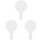 3 Pieces Whiteboard Kids Answer Paddle Handheld Boards For Students 2