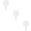 3 Pieces Whiteboard Kids Answer Paddle Handheld Boards For Students 9