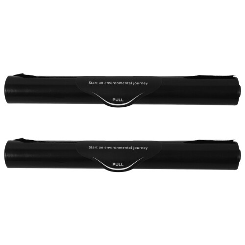 2 Rolls Disposable Car Trash Bag Hanging Pouch