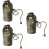 3Pcs Light Socket Base E27 E26 Lamp Adapter 8