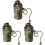 3Pcs Light Socket Base E27 E26 Lamp Adapter 3