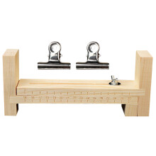 2Sets DIY Bracelet Braiding Tool Wood Frame Lanyards Weaving Kit Beige