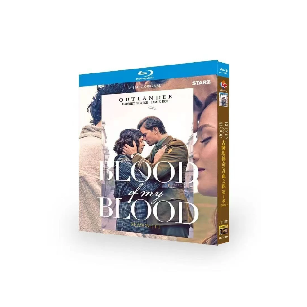 Outlander Blood of My Blood Season 1: 2-Disc English 1080P BD All Region New Box Set