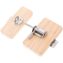 2Pièces Jouet En Bois Marron Clair Pour Bébé Apprentissage