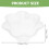1Ensemble Bols Glace Dessert Jetables Couleur Variée 3