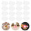 1Ensemble Bols Glace Dessert Jetables Couleur Variée 6