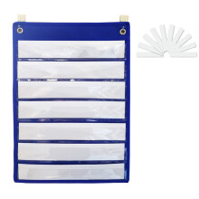 2 Pack Magnetic Classroom Organizer Group Management Pocket Chart