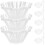 1Ensemble Bols Glace Dessert Jetables Couleur Variée 7