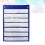 2 Pack Magnetic Classroom Organizer Group Management Pocket Chart 9