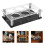 5Pcs Holder: 6 Hole Transparent Tray For Liquor Serving 11