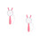 2Pcs Durable Pink ABS Kids Magnifier Acrylic Lens Teaching Exploration 4