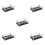5Pcs Holder: 6 Hole Transparent Tray For Liquor Serving 7