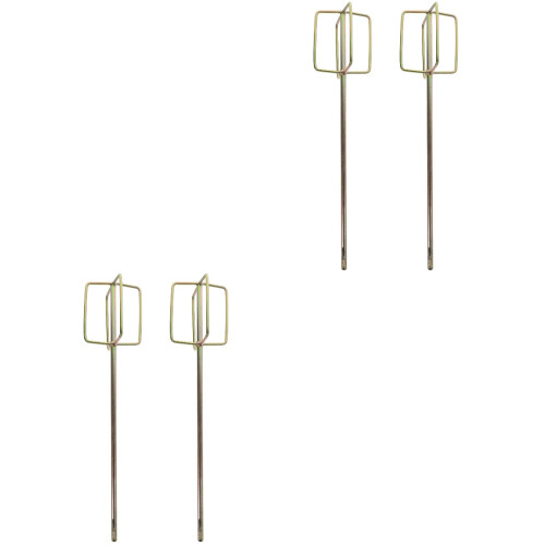 2 Pcs Stirring Rod Cement Mixing Paddle Drill Grout Tool Attachment 2
