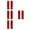 8 Sets Universal Wooden Handle Replacement For 3