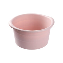 Foot Soaking Tub with Textured Massage Surface and AntiSlip Base, Pink Spa Basin for Home Use